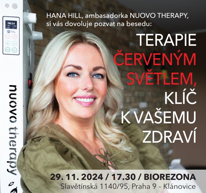 Terapie červeným světlem, klíč k vašemu zdraví